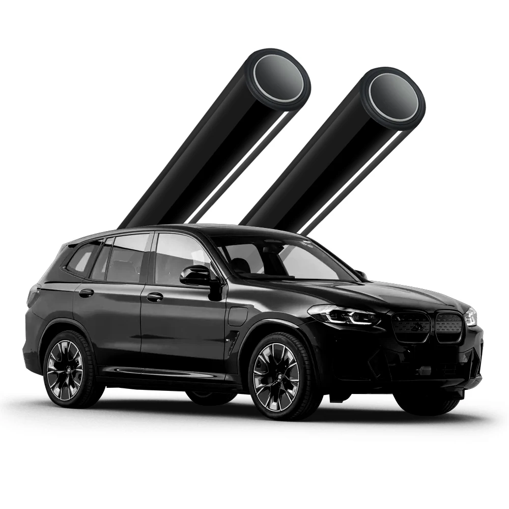 Ultra-high Ductility Anti-UV Car Paint Protection Film With New Design PPF Gloss Black Style