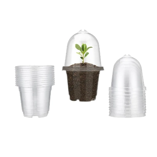 3 5/4/5/6 дюймов утолщенная пластиковая чашка для рассады домашних животных Детский горшок с регулируемым дыхательным клапаном