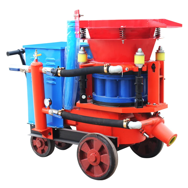 Best price small shotcrete machine wet shotcrete machine sug air motor shotcrete machine