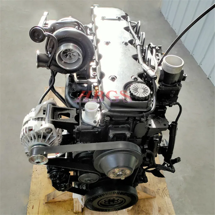 6-cylinder 4-stroke turbocharged aftercooling mechanical diesel engine assembly QSB6.7
