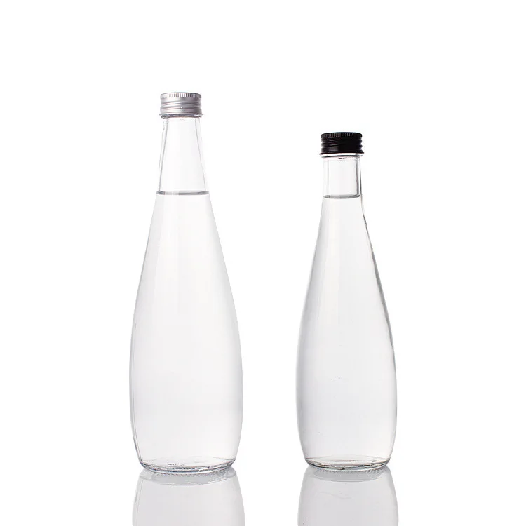 200ml 330ml 500ml 750ml Glass Mineral water bottle For Water Beverage Drinking