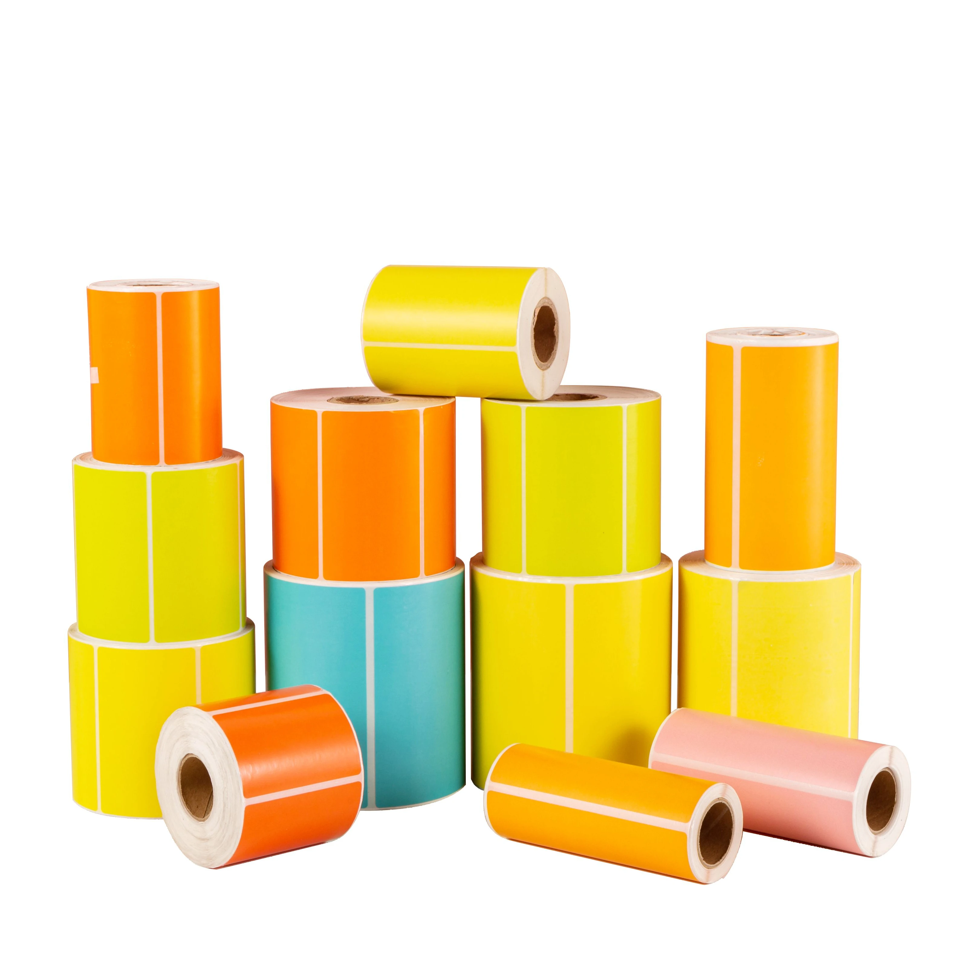 Waterproof Thermal Self-Adhesive Label 4*6\4*3\7*5\3*5 for Bottle Printing Bar Code on Thermal Paper for Bar Code Printing