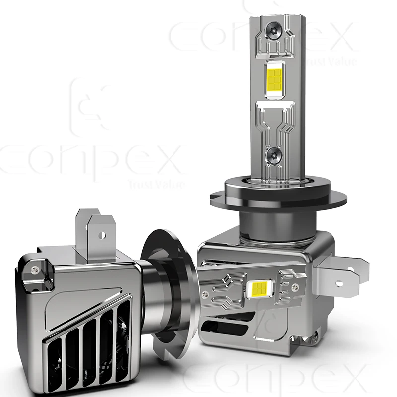 
Conpex Wireless 37W CSP Small Size H1 H3 H4 H7 H11 9005 9006 LED Headlight Bulb 