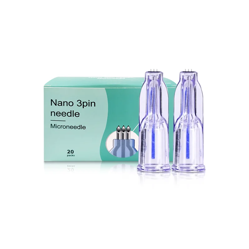 wholesale micro facial multi injector nanosoft 34G 1.2mm mesotherapy 3pins