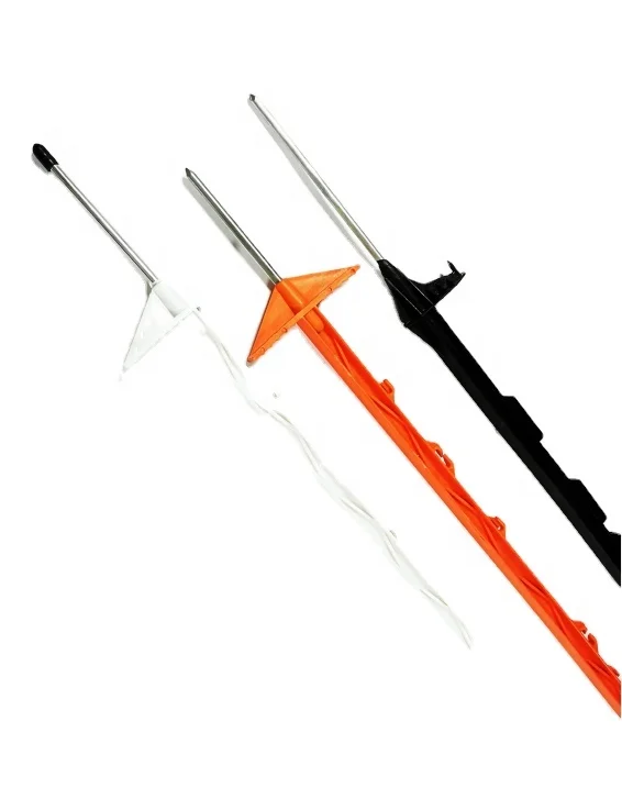 4ft electric fence plastic fence post /plastic step-in post for farm fencing