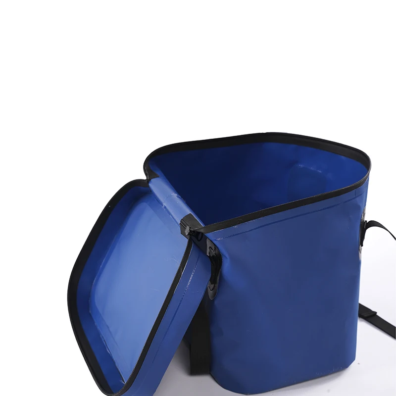  Soft Cooler 12 Can Pack Insulated Sided with Heavy Duty Leakproof PVC Material and Closed-Cell