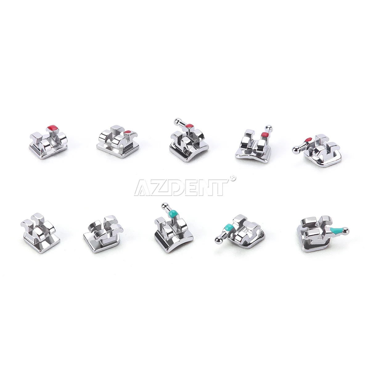 Metal Monoblock Brackets Mini Roth/Mbt 022 with 345Hooks orthodontic brackets