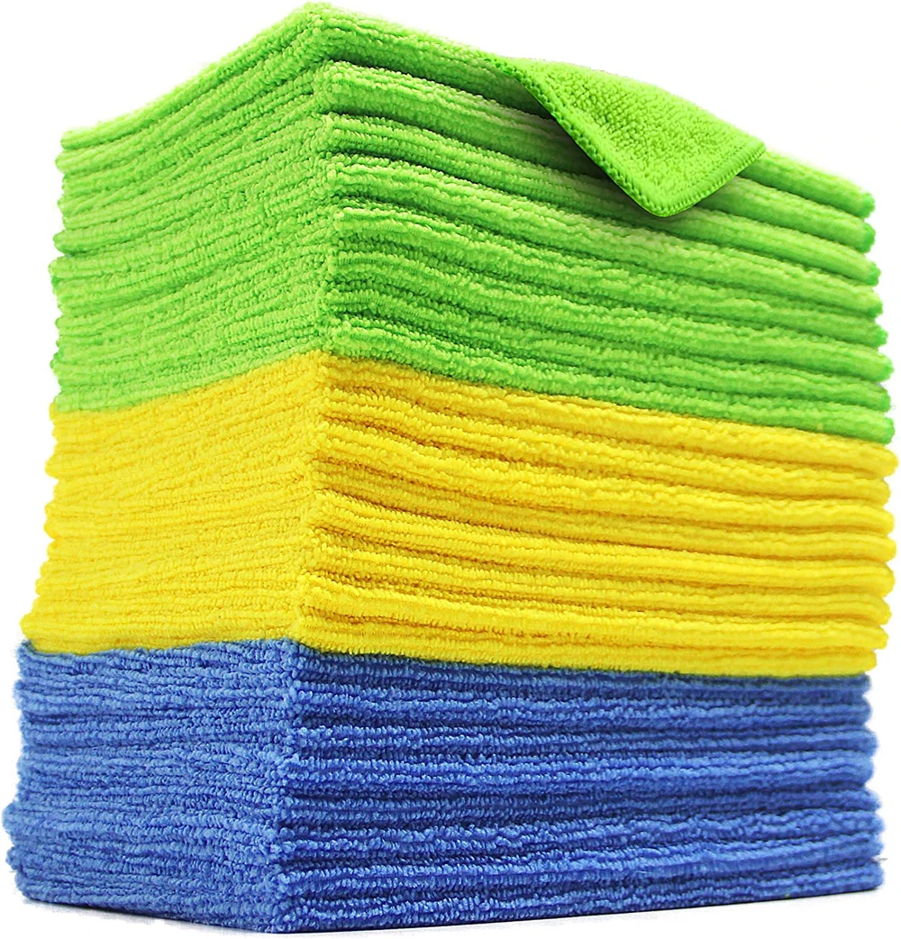 Absorbent Kitchen Towel Microfiber Cleaning Cloth Car Wash Drying Microfiber Towel (11000005339728)