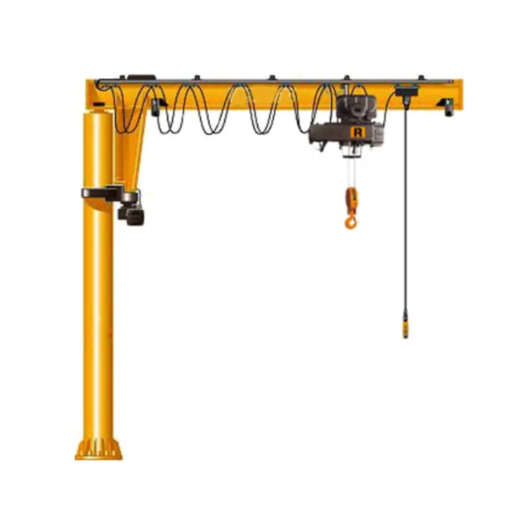 BZD Model 5t 6t 7t 8t 9t 10t Rotate Fixed Type 360 Degrees Warehouse Jib Crane for Workshop