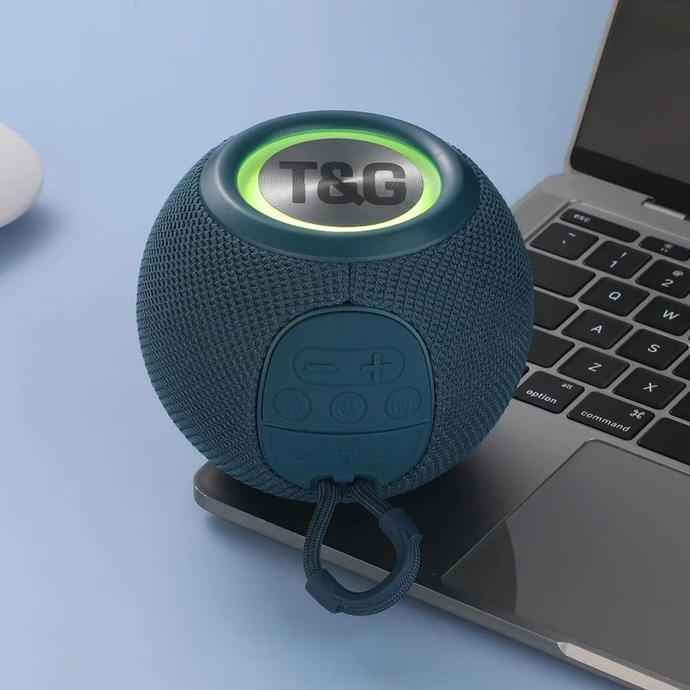 Amazon Top Seller portable Bluetooths Bass Performance camping  Loudspeaker Mini Audio LED Lights Subwoofer BT wireless speaker