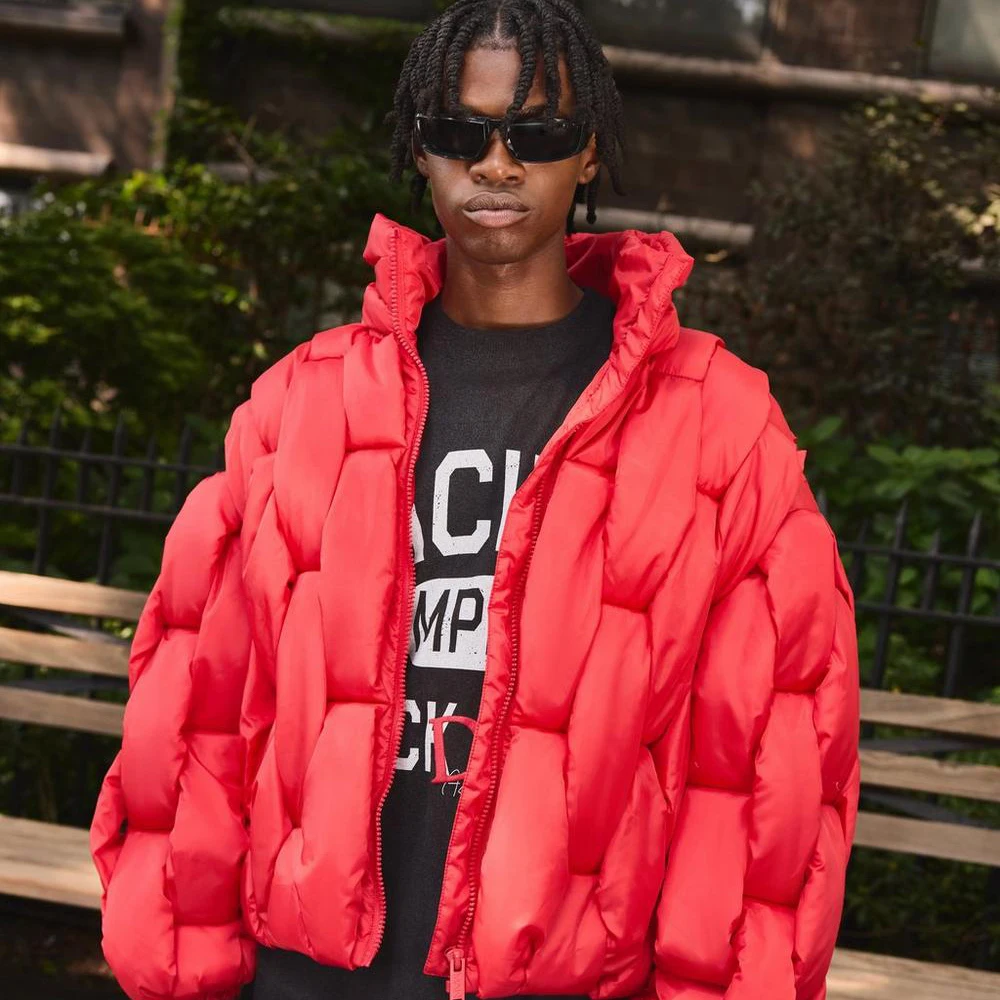 Зимняя верхняя одежда на заказ, укороченные стеганые пуховики с длинным рукавом