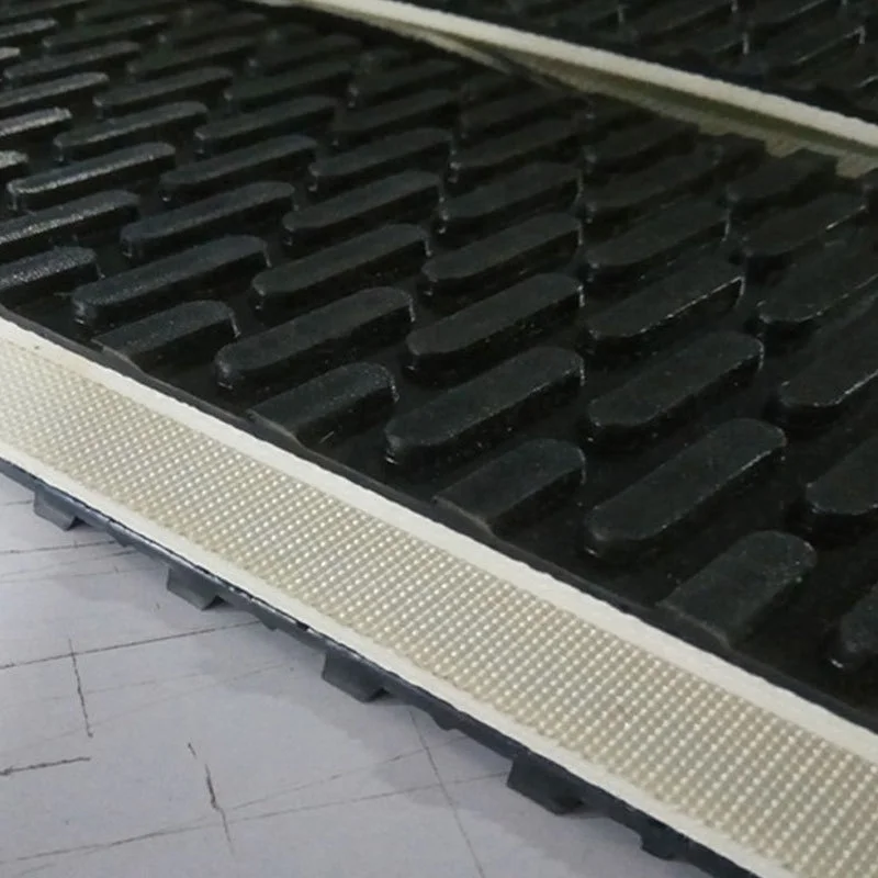 PVC belts for Marble and Ceramic Industries calibration and slab polishing Staggered Saw Tooth PVC belt