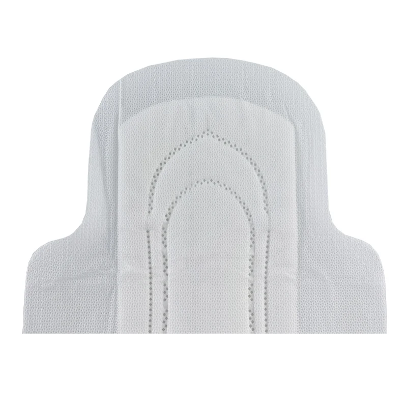 
In stock super thin breathable women maternity pad wholesale soft cotton disposable sanitary napkin 