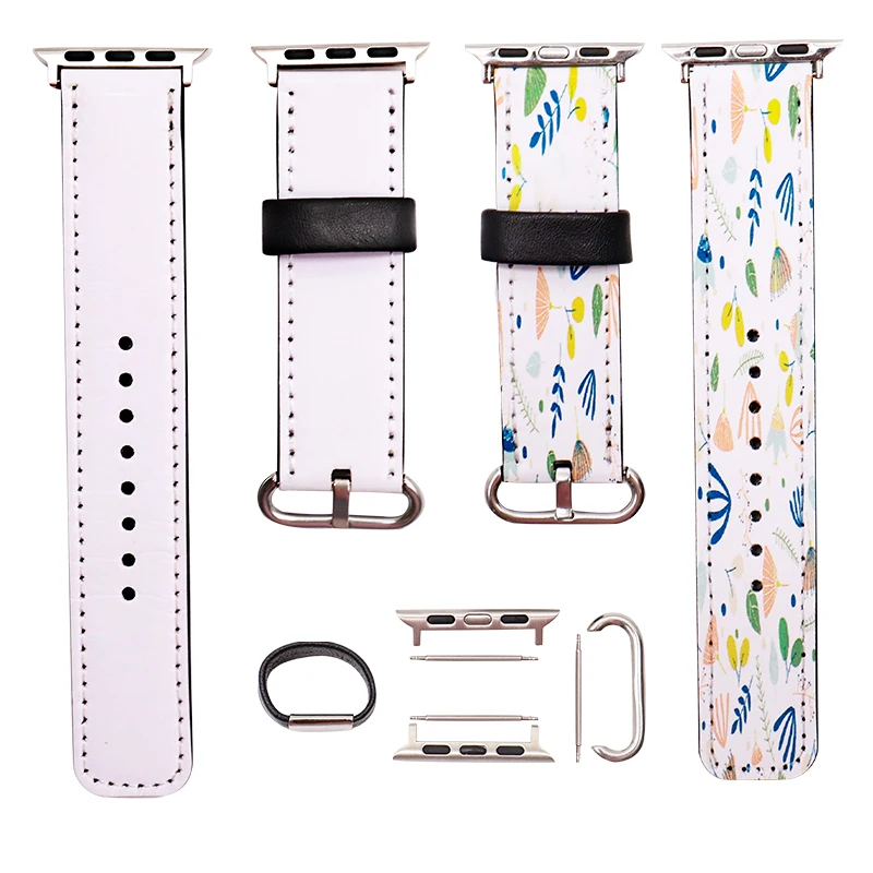 Custom Logo Blank Sublimation Watchbands Strap Watch Leather Band For Samsung Galaxy Watch 3 Bands