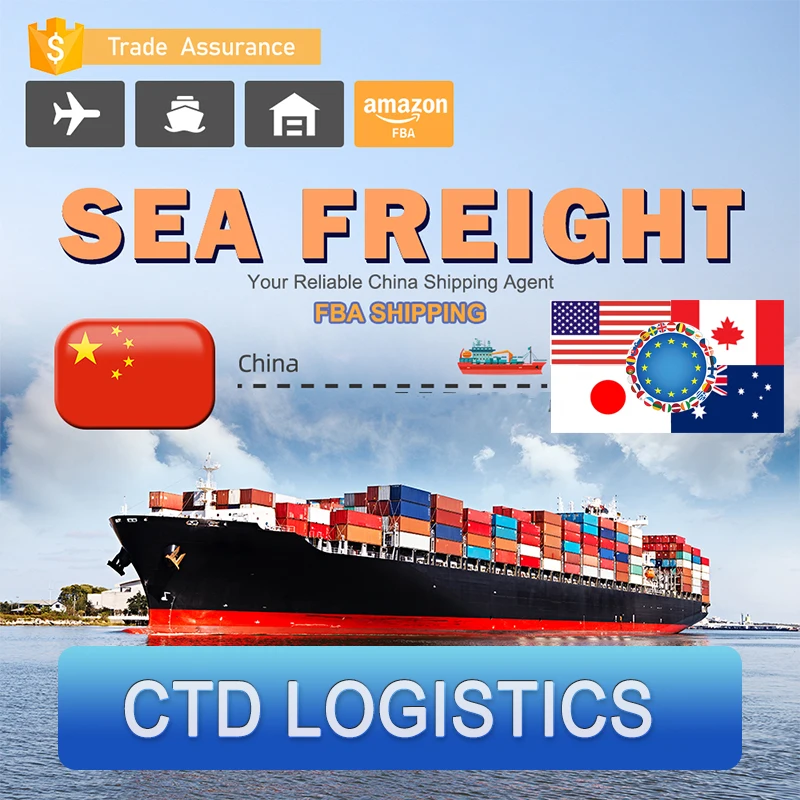 Logistics Agent From China to Europe USA ONT8/LAX9/LGB8 FBA FBA Warehouse DHL Forwarder Air/Sea Freight Rates
