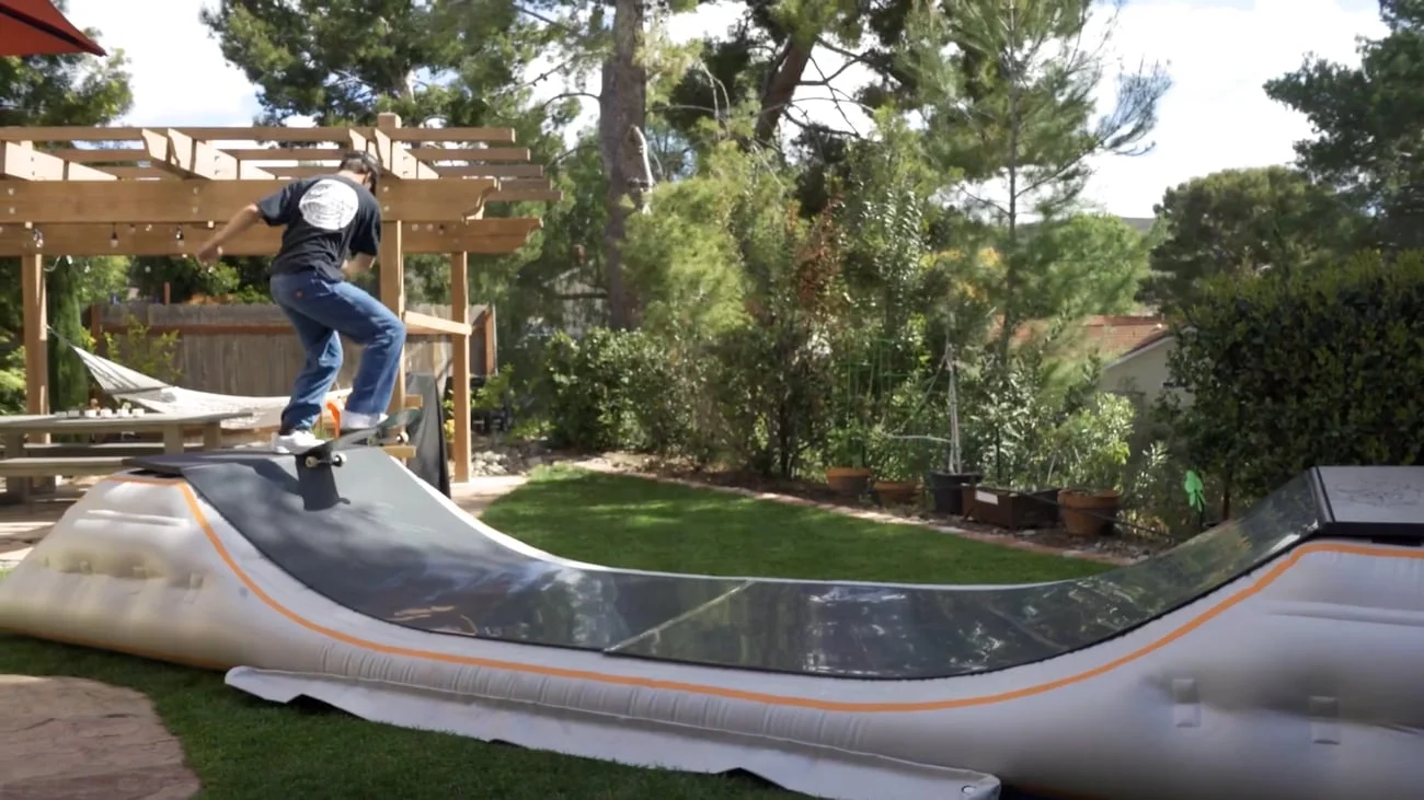 Портативные модульные скейт-парки надувные коньки Bmx водные и снежные пандусы