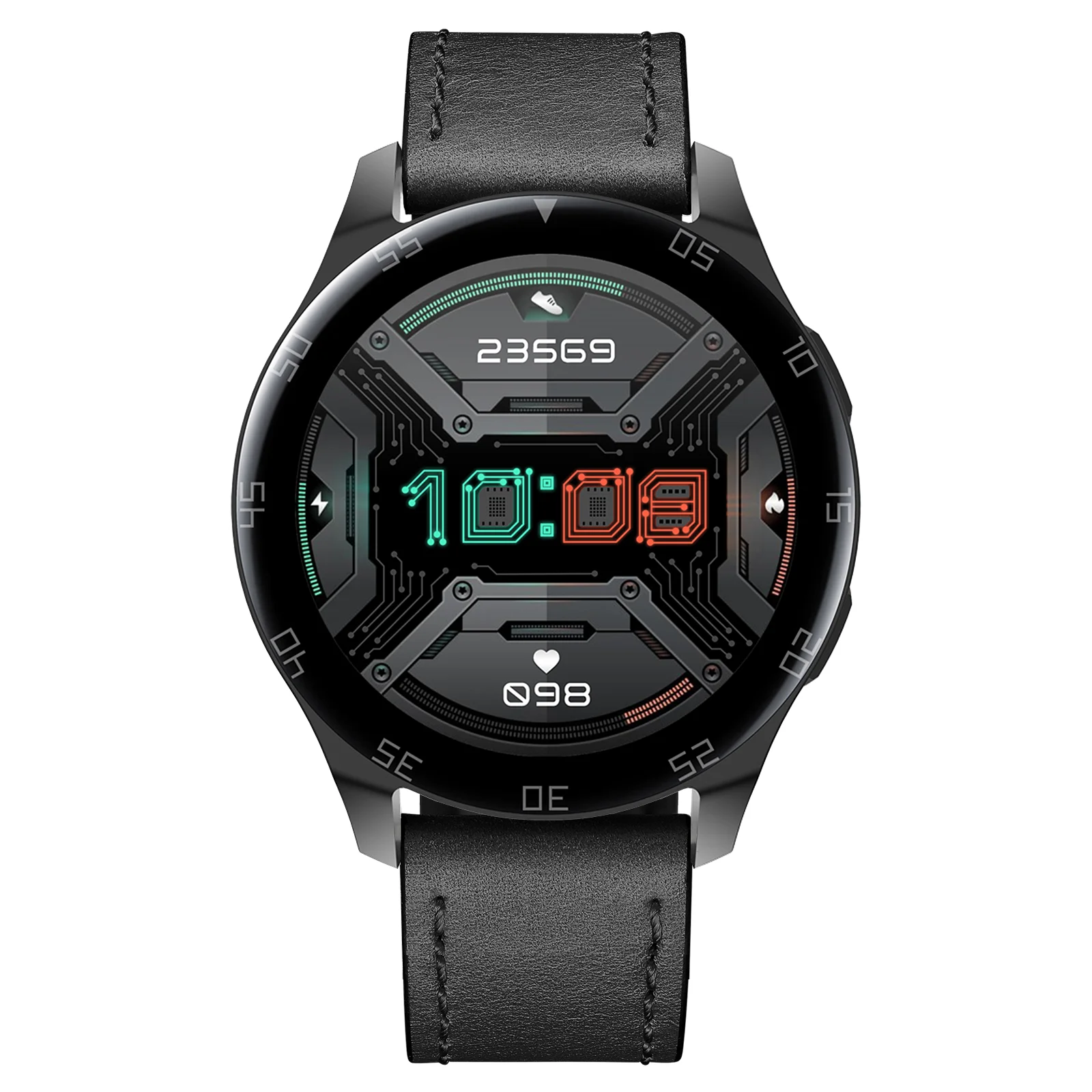 
Multiple exercise modes Sleep Tracker Display Touch Luxury Smart Watch 