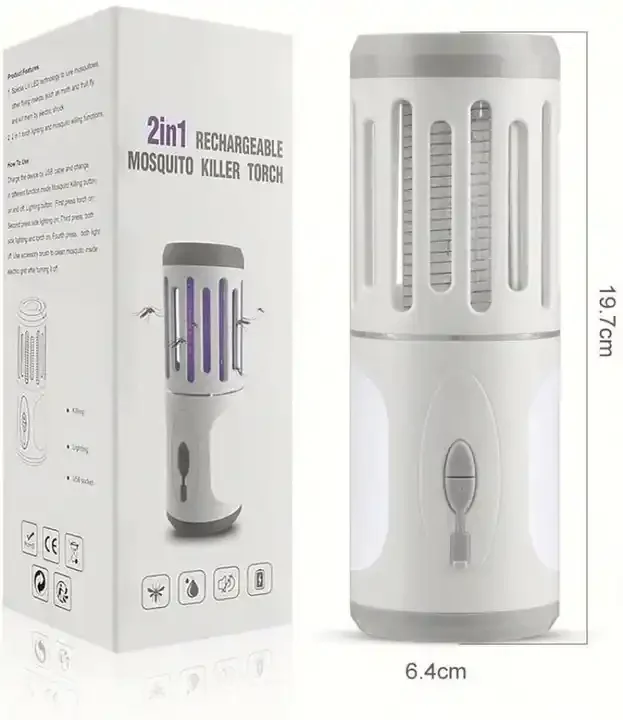 Dayoung DYT-Y8 2 In 1 Outdoor Mosquito Killer Lamp Torch With Aa Battery