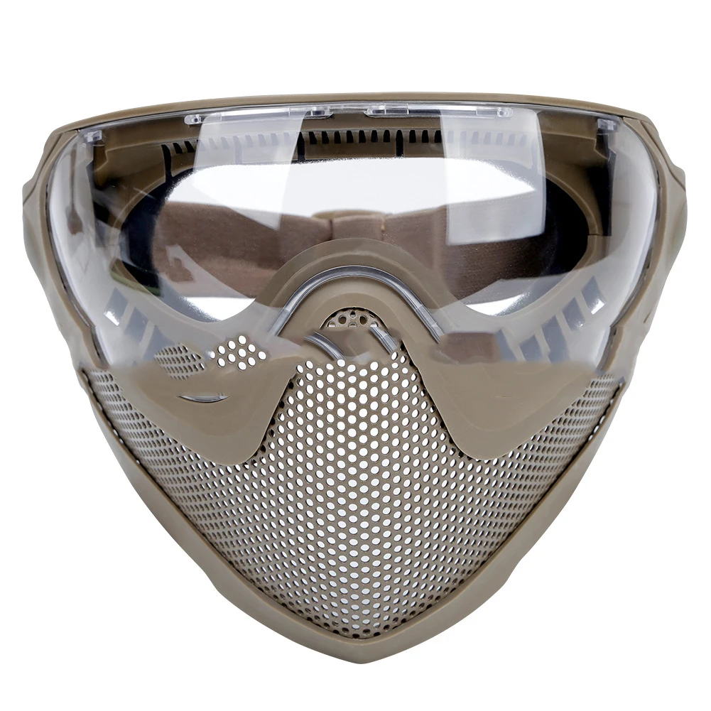 Tactical Mask Full Face Casco Tactico Combat Training Goggles Skull Hunting Gear Glasses Tactical Mask