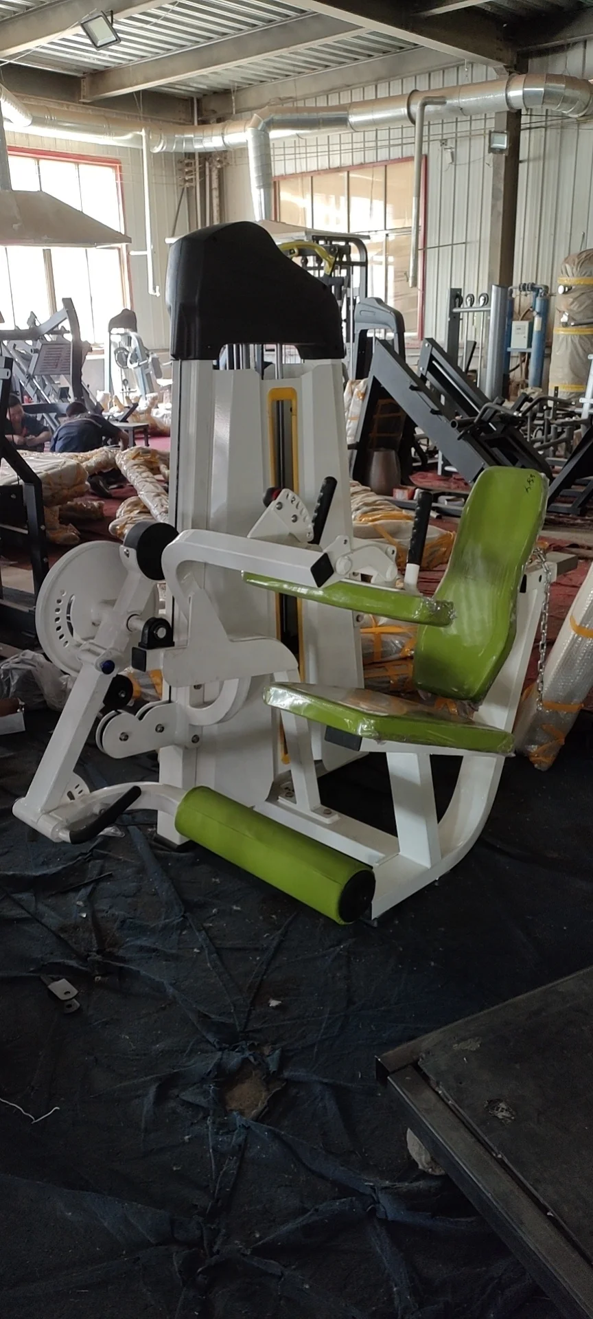 Xinrui Fitness Custom Logo Steel Tube Seated Leg Curl Gym Fitness Machine For Strength Training And Exercise