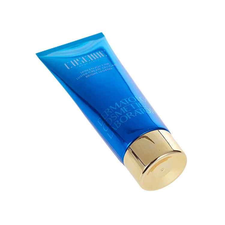 200ml white blank plastic squeeze tube packing with oriented flip top cap