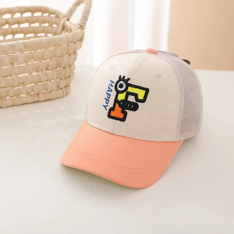 Kids Toddler Sunhat Toddler Matching Boys Baseball Cap for Beach Hat Custom Logo Opp Bag Outdoor Fashion Unisex Adults Plain T/T