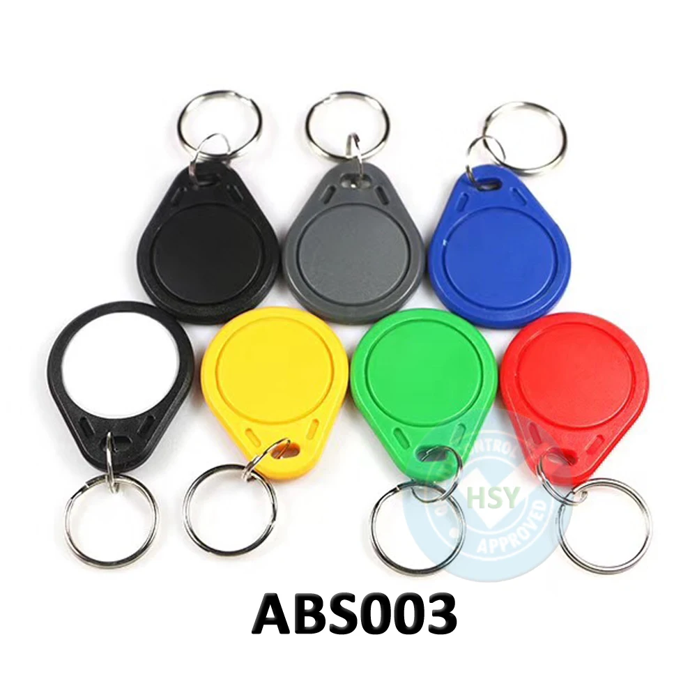 Wholesaler em 125khz tk4100 chip ABS Material RFID keyfob