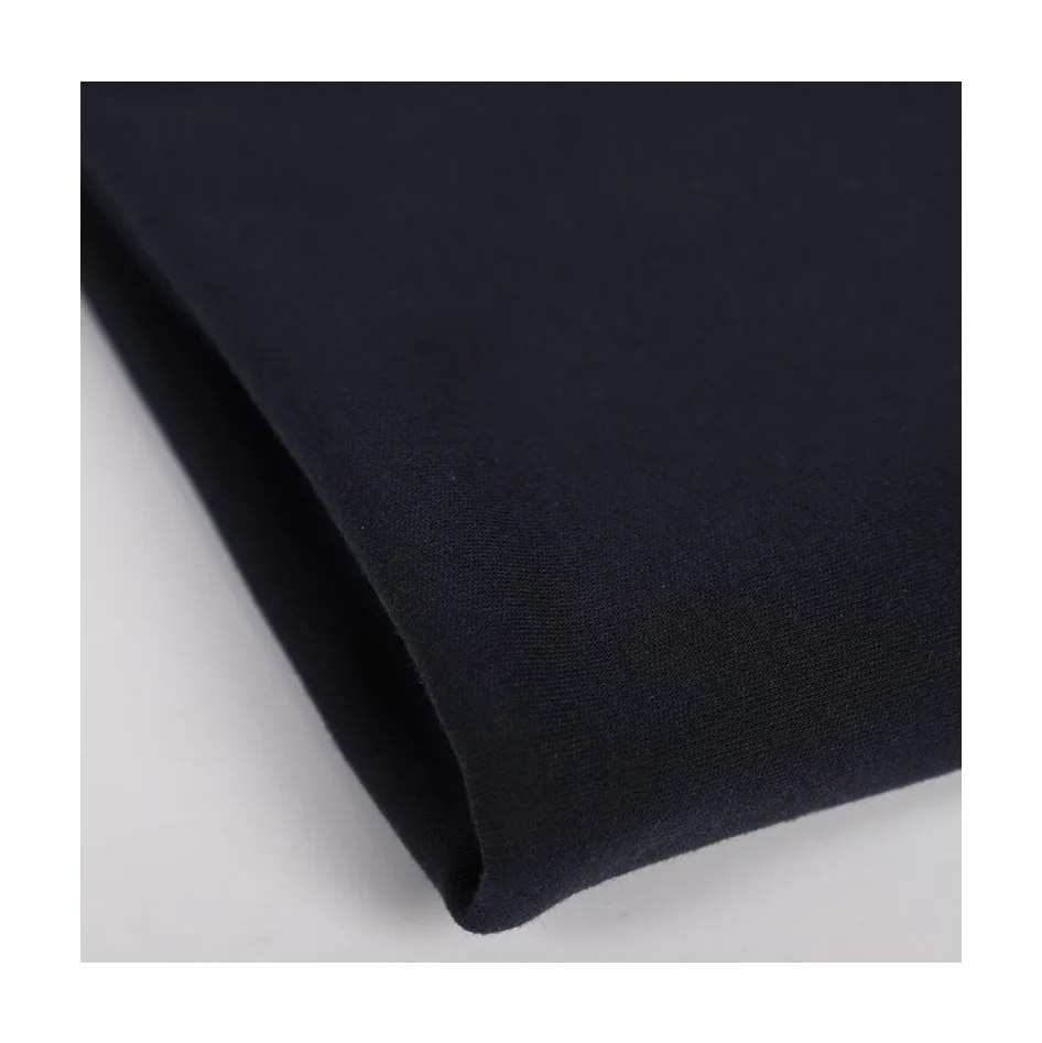 Inherently fr modacrylic knitted viscose fabric for safety outdoor workwear
