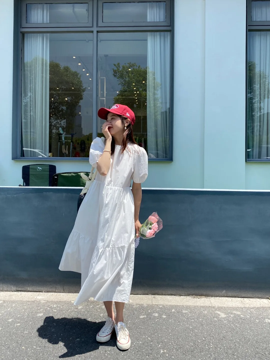 
Garment Direct Factory Summer Pink White 6 Colors Dress Fabric Women Summer Maxi Dresses For Dress Woman Material 