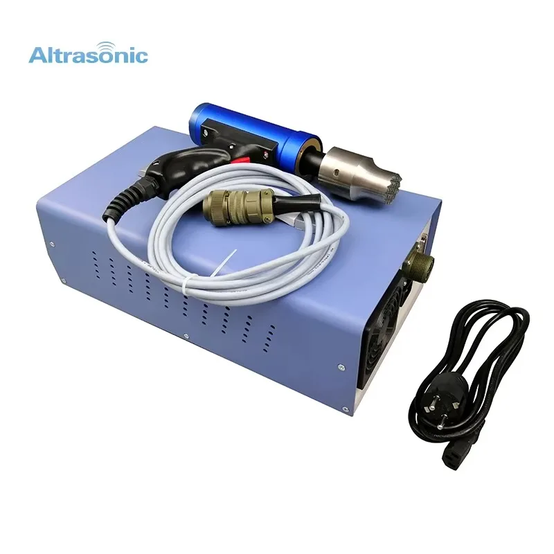 Ultrasonic Spot Welding Machine for Fabric and Plastic CE Automatic Ultrasonic Spot Welding Ear Loop Machine