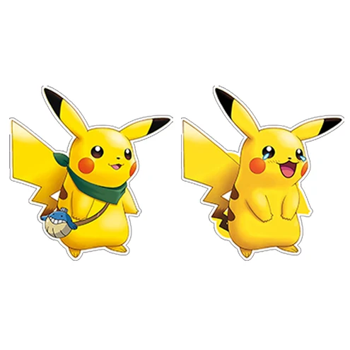 Pikachu Wholesale Waterproof lenticular stickers 3d motion moving lenticular sticker flip