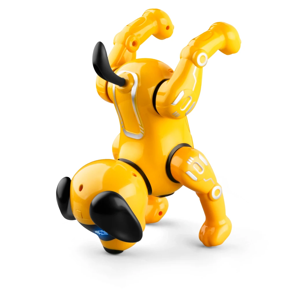 New  design Remote Control Electronic RC Smart Intelligent Programming Dancing Stunt Dog Toy Dog Robot