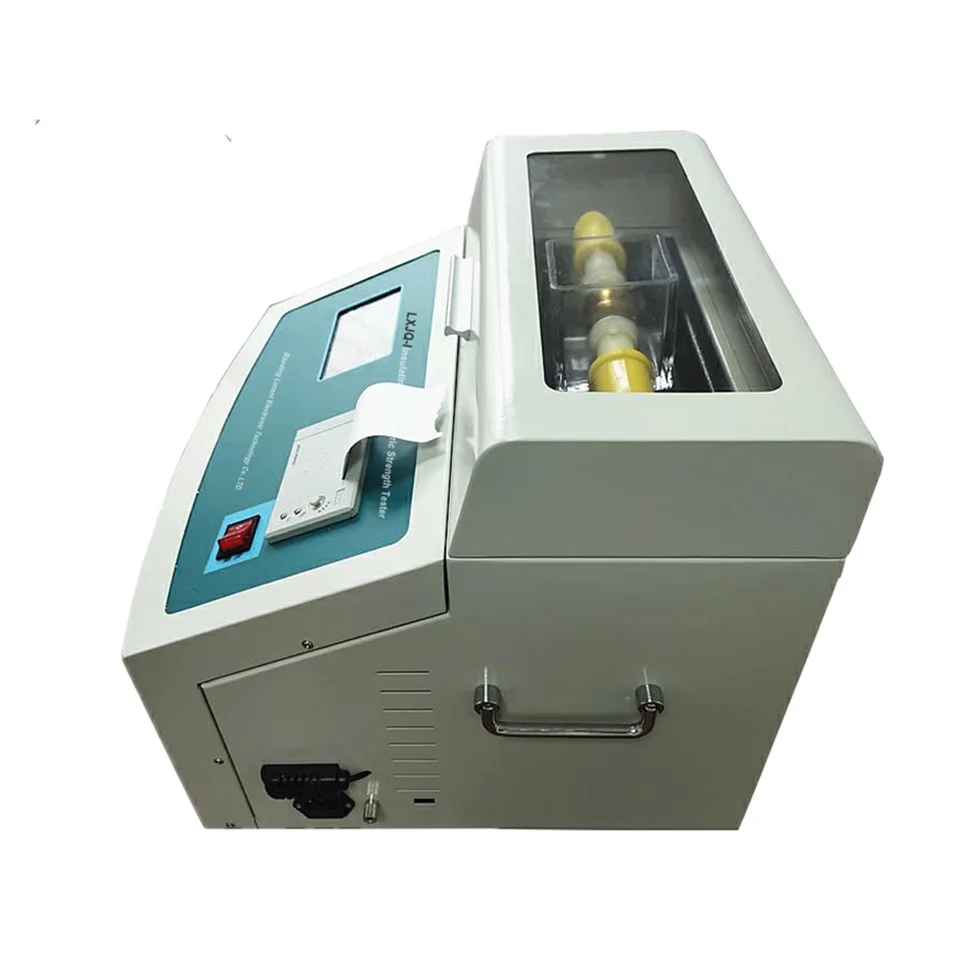 100 kv Transformer oil analysis instrument digital dielectric strength tester Oil BDV Tester