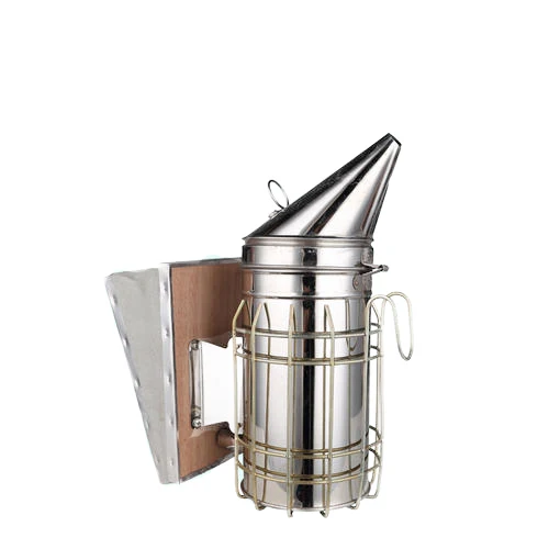 High Quality Beekeeping Tools Bee Somker Metal Material Manual Operation Beekeeping Equipment
