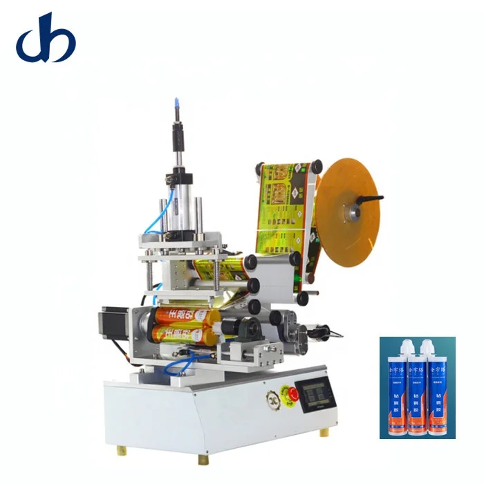 400ml Plastic Resin Epoxy Two Component Cartridge Labeller Packing Machine
