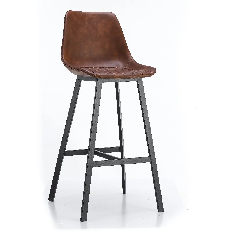 Factory Direc PU leather  Bar Chairs t High Quality Kitchen Counter Bar Chairs Bar Stool Furniture new model