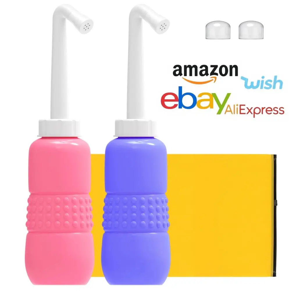 Портативная бутылка для биде путешествий 650 мл портативного