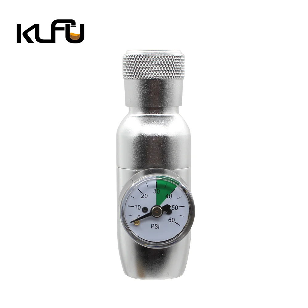 Mini co2 gas regulator soda pressure gauge mini gas valve for beer making