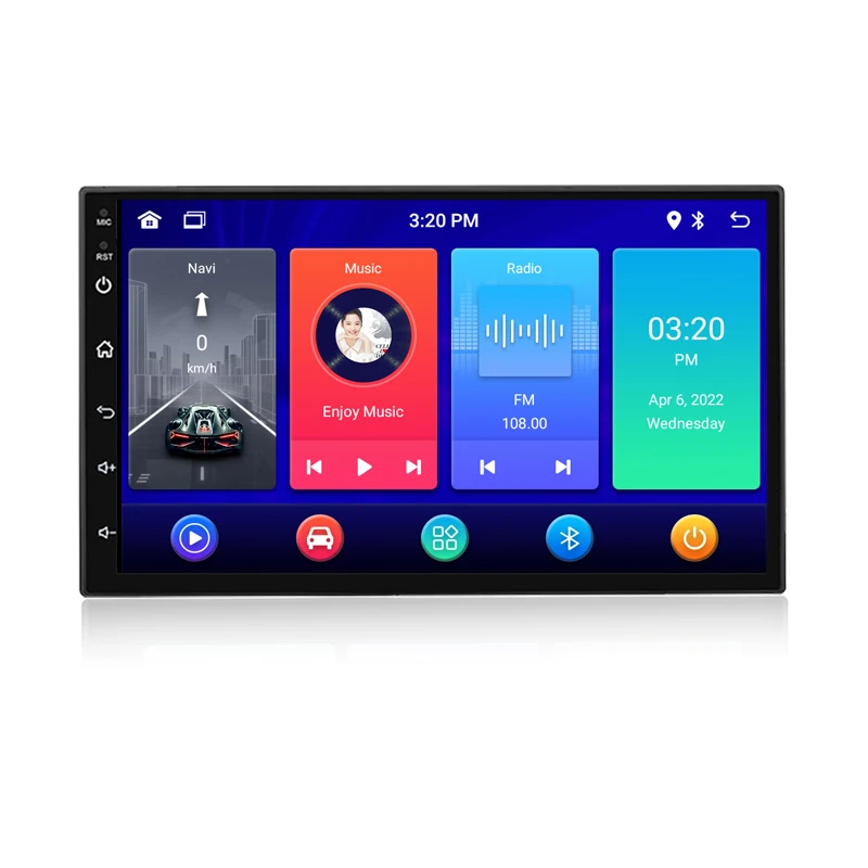 Оптовая продажа Авторадио 2 din Android Радио RDS Para Carros Pantalla универсальный GPS навигатор WIFi Carplay мультимедийный плеер