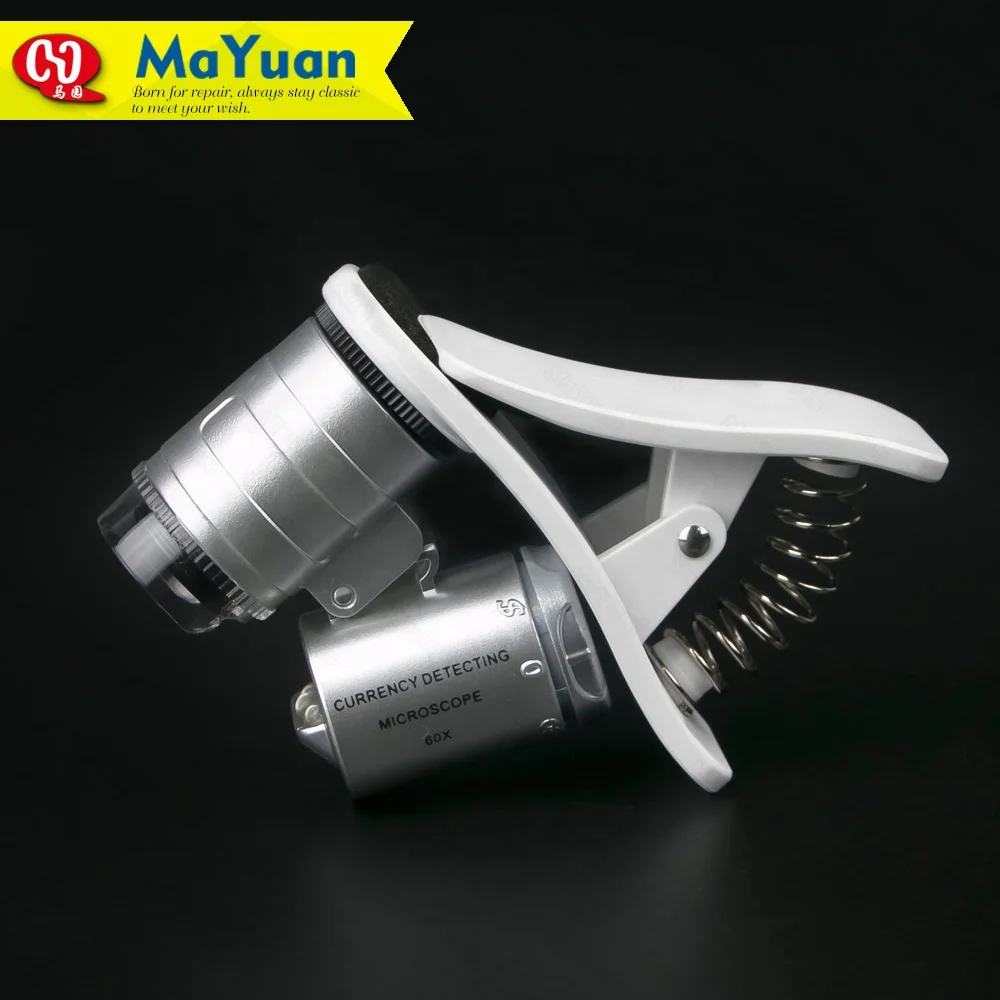 Universal Clip Type LED Cellphone Microscope