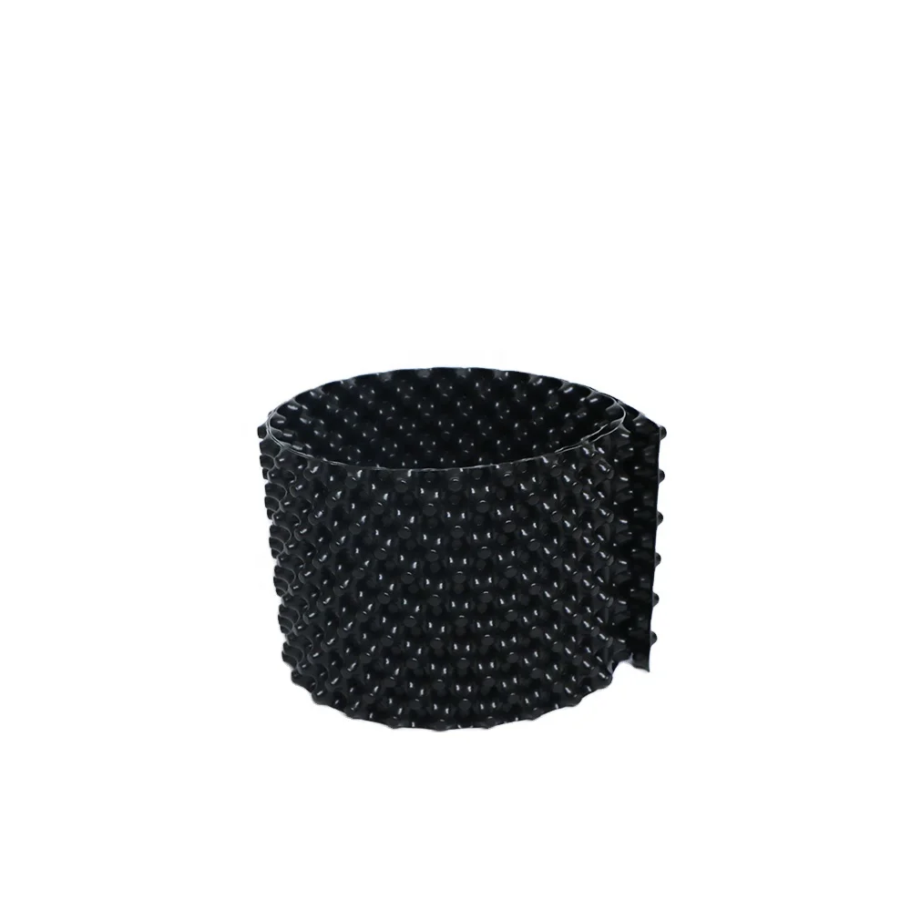 Двухсторонняя новая напольная мембрана HDPE, подземное шоссе, метро, аэропорта, пластиковая дренажная доска, зеленая крыша, полоса, лист