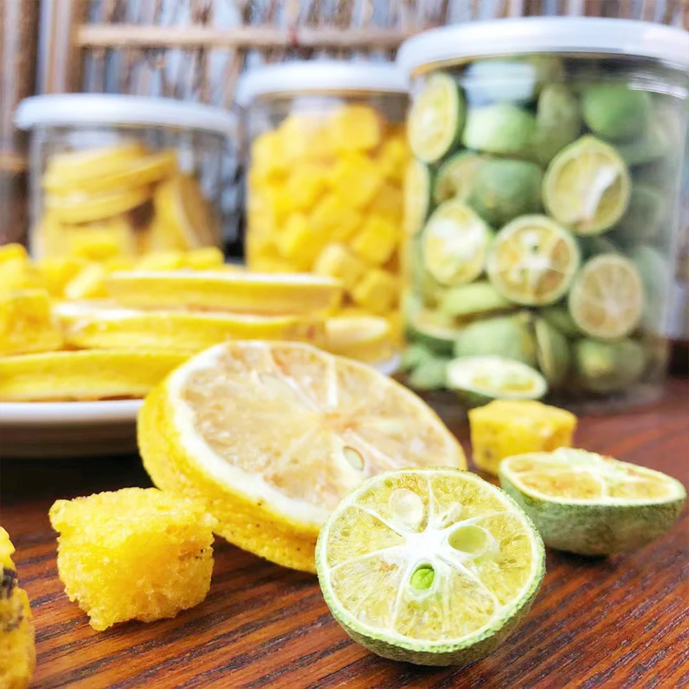 OEM new fruit freeze-dried passion fruit jelly dry cold bubble can be mixed with kumquat lemon tea to drink fruit tea cans 100g