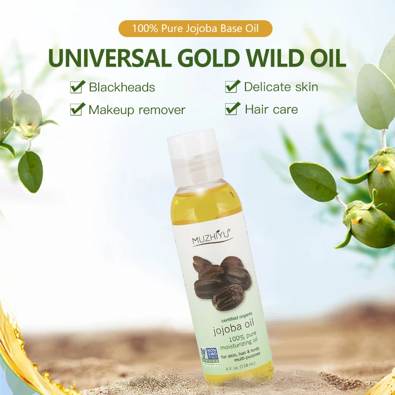 Private Label Organic Skin Care Bulk Fragrance Perfume Essential oils Carrier Jojoba Oil