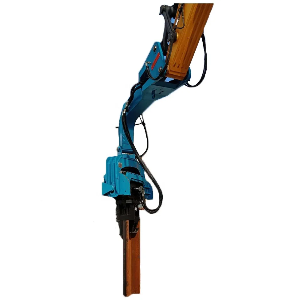 
Excavator Mounted Hydraulic Side Grip Vibratory Pile Driver Hammer for 6-18m Pile 