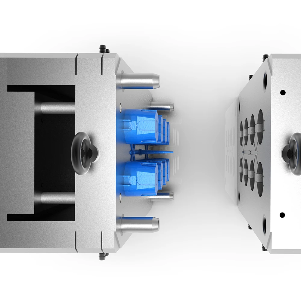 2022 New Design Foam Roller by Brazyn Life Fitness Equipment Exercise Recovery Foot Massager plastic mold