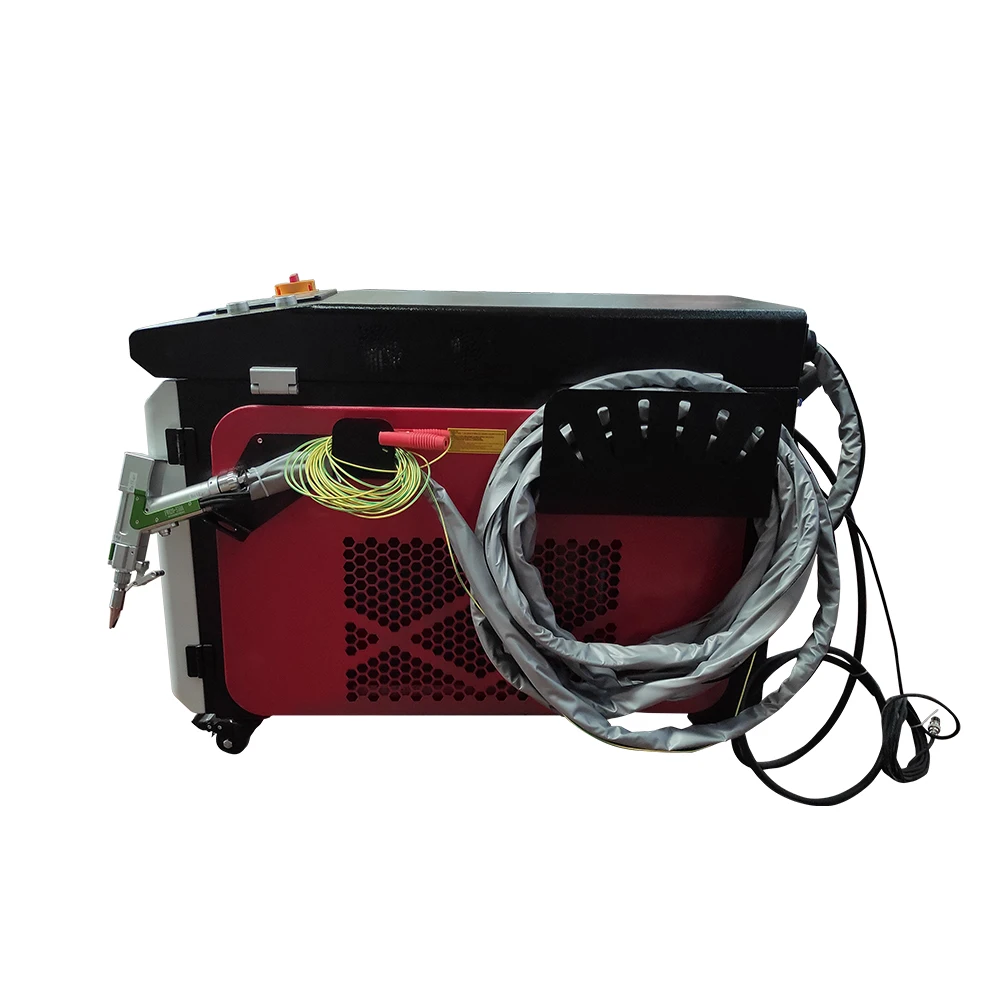 Portable laser cleaner and welder laser cleaning and welding machine rust paint removing metal welding and cutting 3 in 1 laser