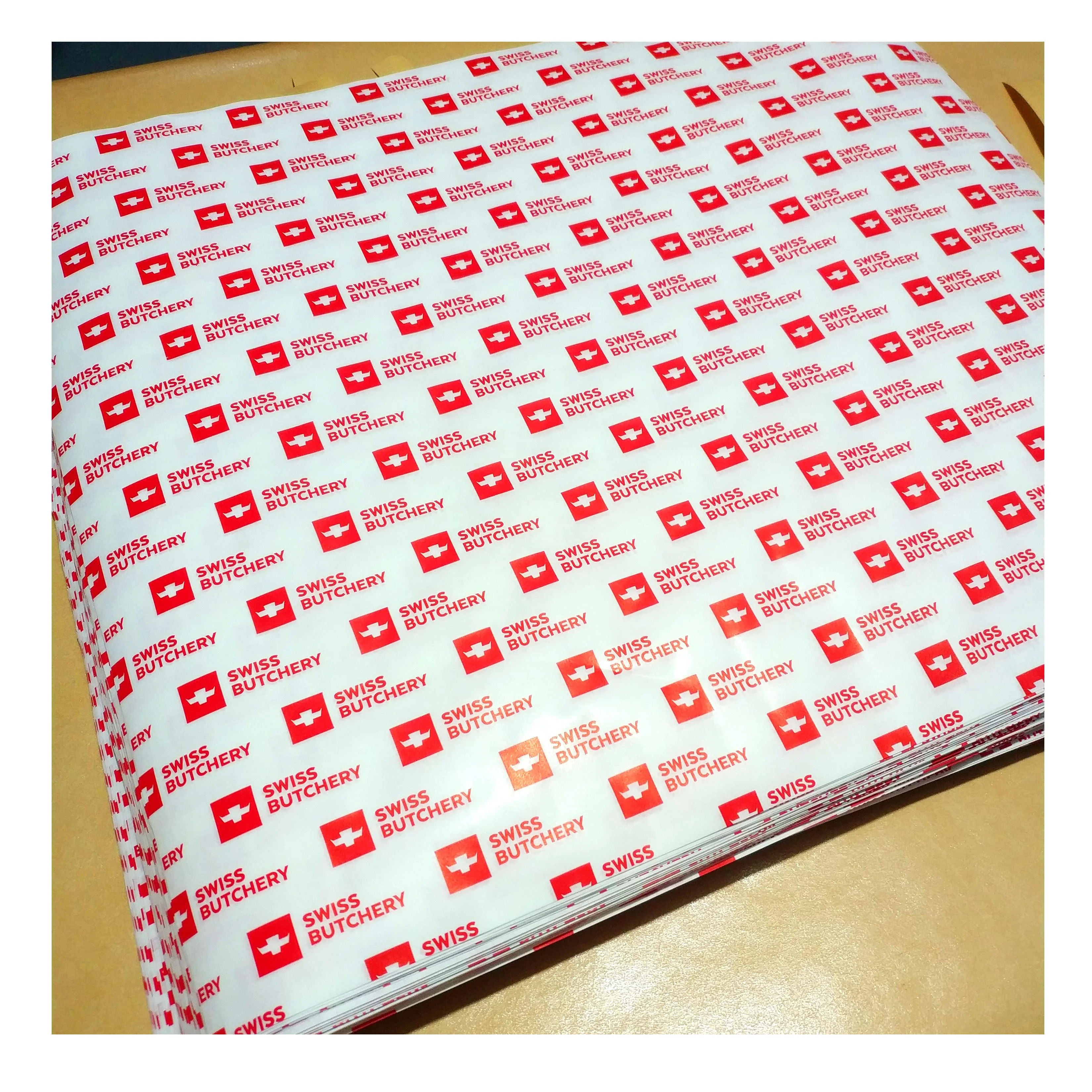 
Custom-Made Food Grade PE Coated Meat/Fish wrapping paper, Poly Kraft Paper 