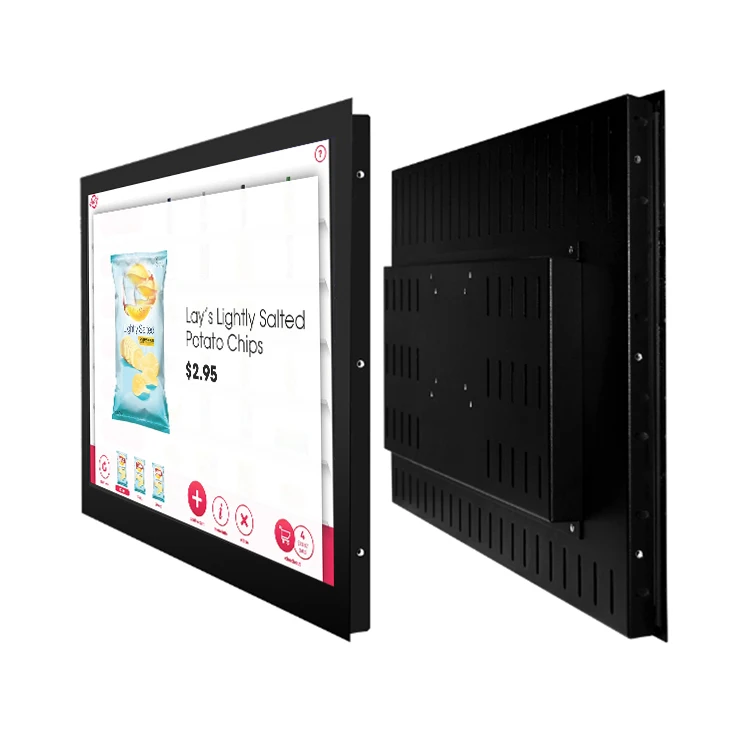 Waterproof Embedded Industrial 10.1 12.1 13.3 15.6 Inch EETI USB Pcap Capacitive Multitouch Touchscreen panel Monitor