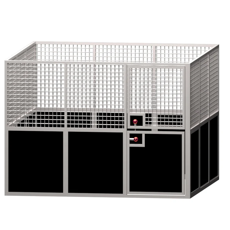 High Quality Galvanized Steel Portable Horse Stable / Shelter with Roof horse box