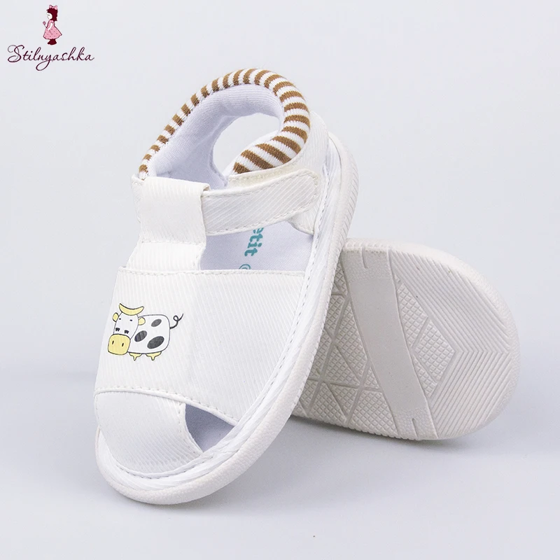 New fashion toddler baby girls sandals cotton cloth baby summer shoes